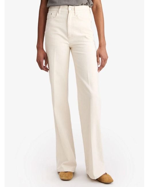 A.P.C. Natural Domino High-Rise Jeans