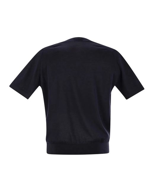 John Smedley Black Kempton for men