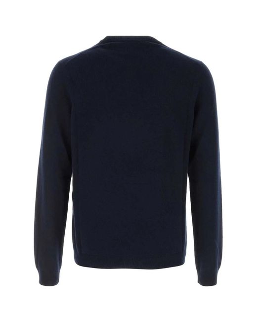 Gucci Blue Midnight Cashmere Sweater for men