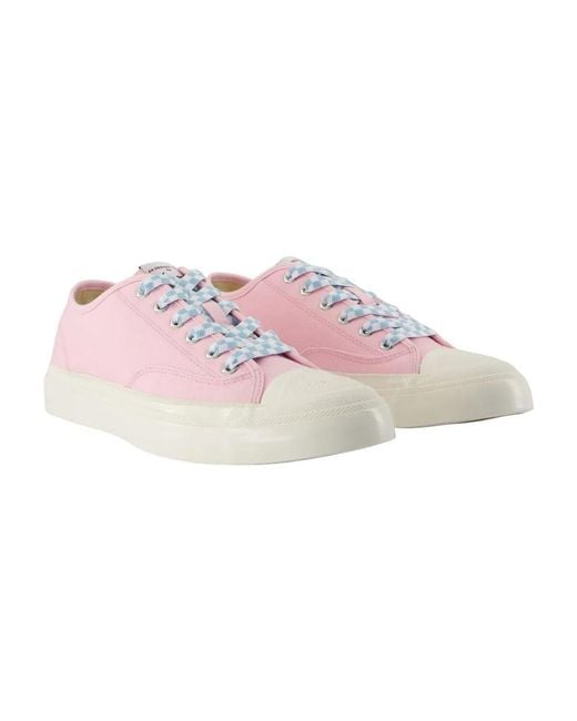 KENZO Pink Hoshi Low Top Vulcanized Sneakers for men