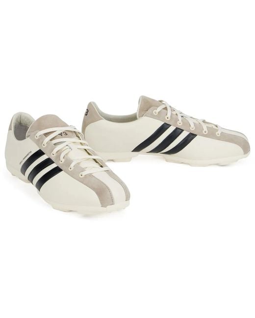 Y-3 White Sneakers Low-Top Field for men