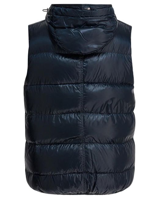 Herno Blue Nylon Jacket for men