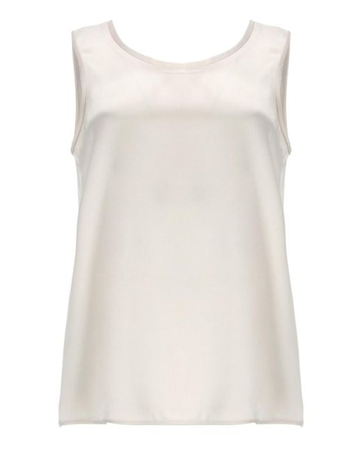 Max Mara White S Max Mara Smanicated Top