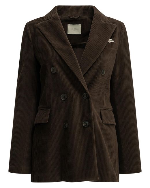 Circolo 1901 Black Jackets & Coats