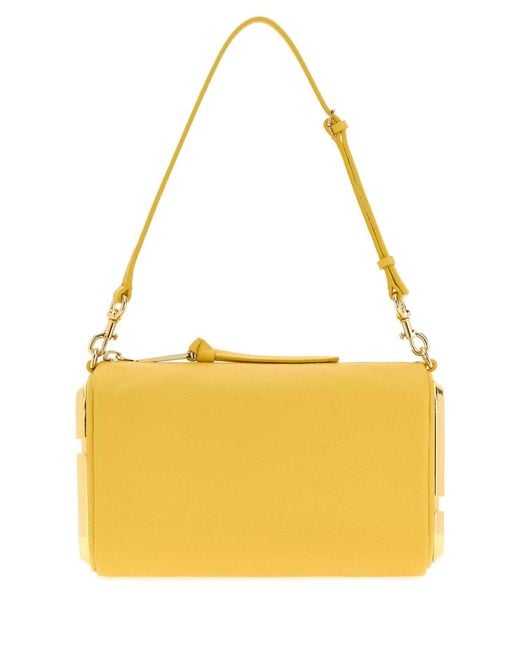 Marc Jacobs Yellow The Snapshot Shoulder
