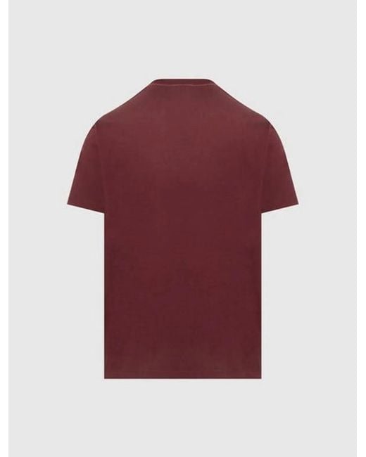 Off-White c/o Virgil Abloh Red Laundry Slim Tee Pureed for men
