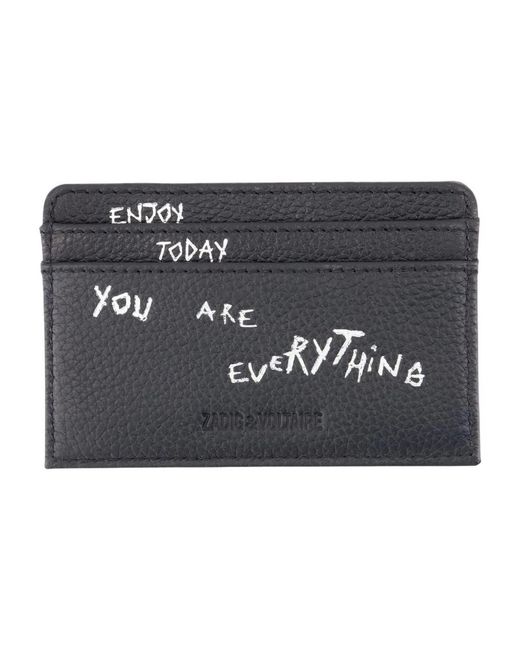 Zadig & Voltaire Black Zadig&Voltaire Zv Pass Wallet