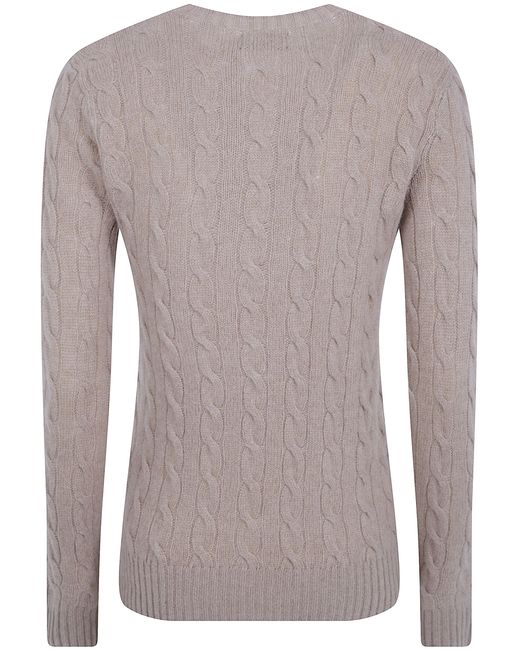 Polo Ralph Lauren Gray "Julianna" Long Sleeves Pullover