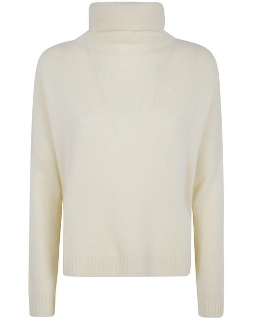 Kujten White "Tila" Turtle Neck