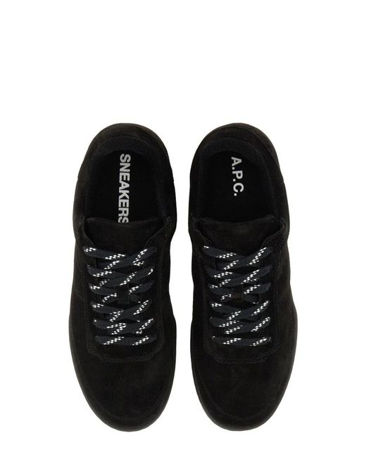 A.P.C. Black Sneaker Moe