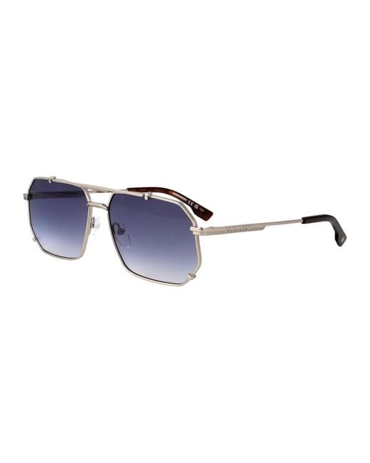 DSquared² Blue Metal Sunglasses for men