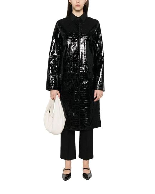 Totême  Black Leather Jacket