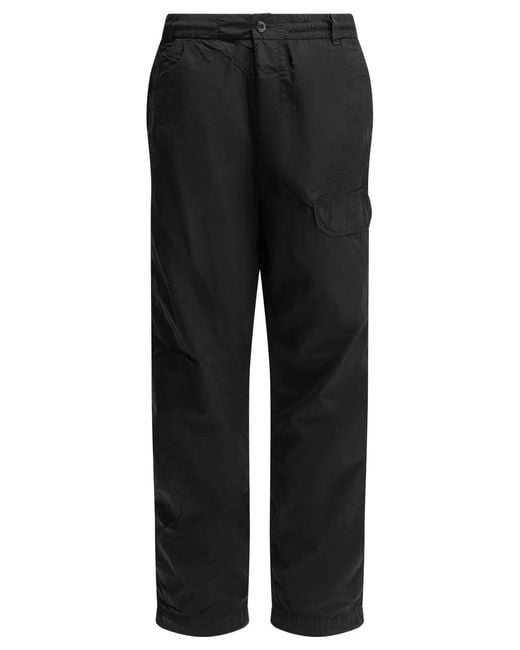 C P Company Black C.P.Company "Chrome-R" Cargo Pants for men