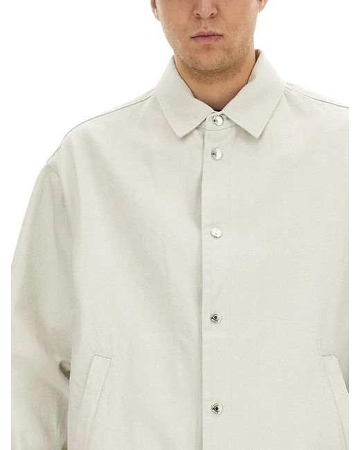 DSquared² White Icon New Generation Overshirt for men