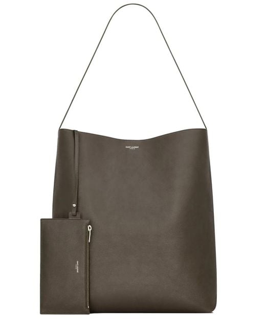 Saint Laurent Brown Hobo Bold Bag for men