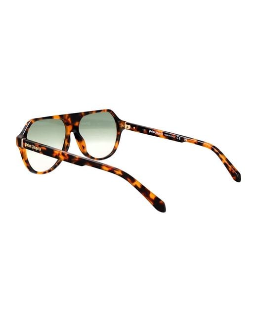 Palm Angels Brown Acetate Sunglasses
