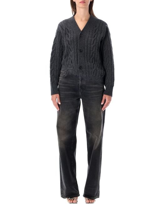 Haikure Black Janice Combined Denim Jumpsuit