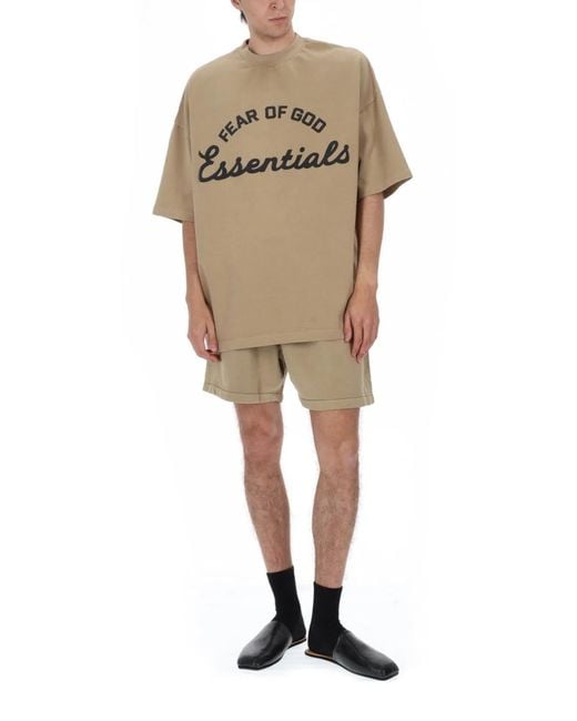 Fear Of God Natural Shorts "Training" for men