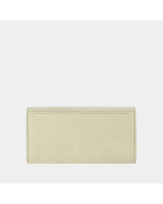 Burberry Natural Chess Long Wallet