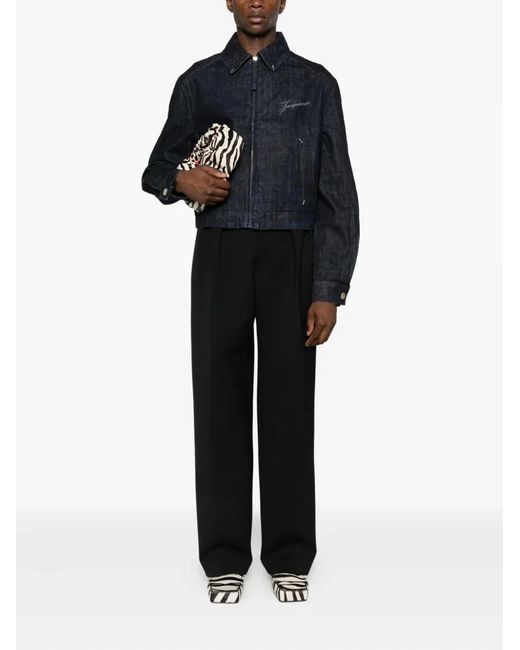 Jacquemus Blue La Veste De Nimes Denim for men
