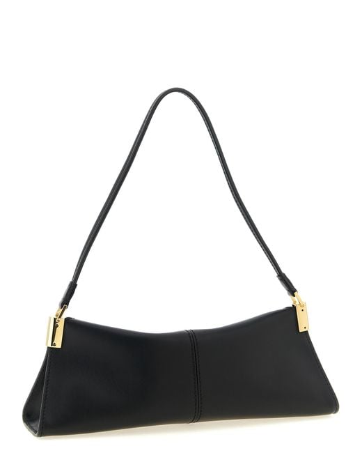 Balmain Black '64-83' Small Shoulder Bag