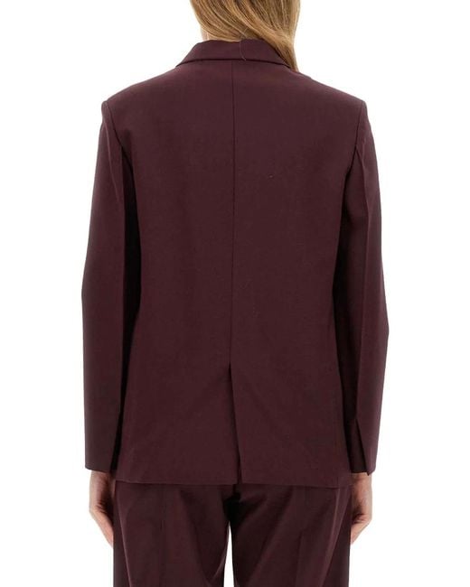 Alysi Purple Tailored Jacket