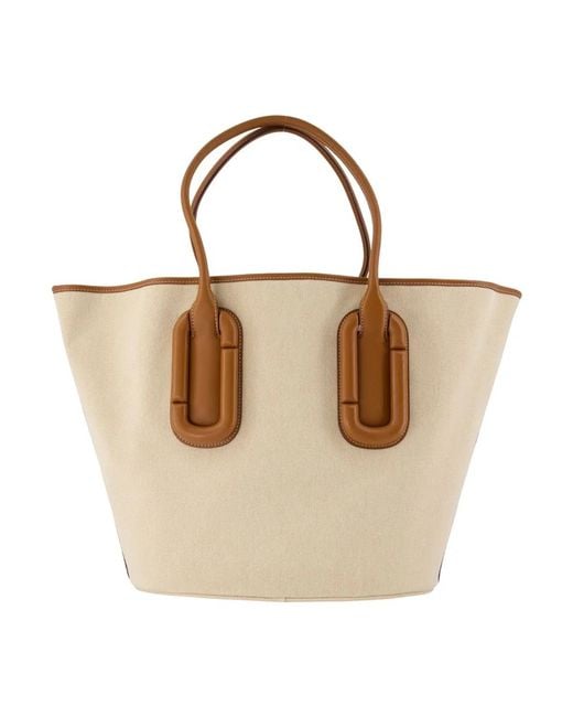 Marc Jacobs Brown The Tote Shoulder Bag