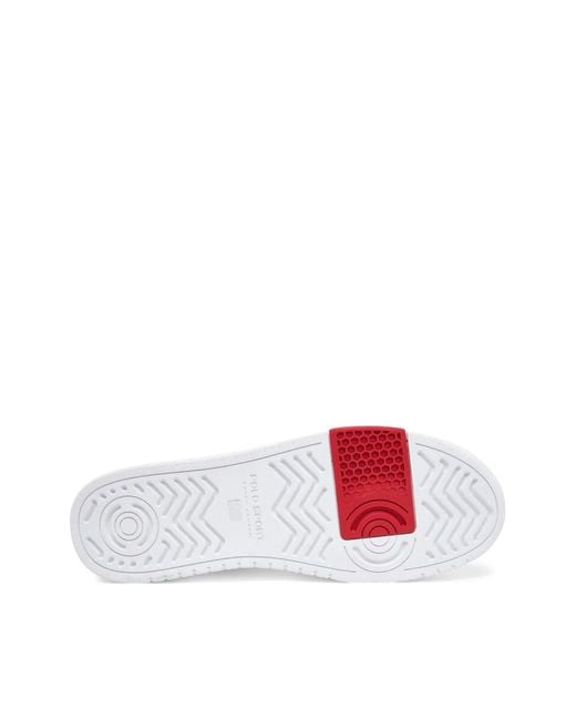 Polo Ralph Lauren White Ps 300 Logo Sneakers for men