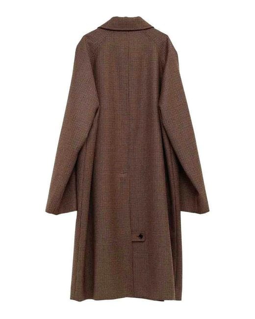 Gucci Brown Wool Coat for men
