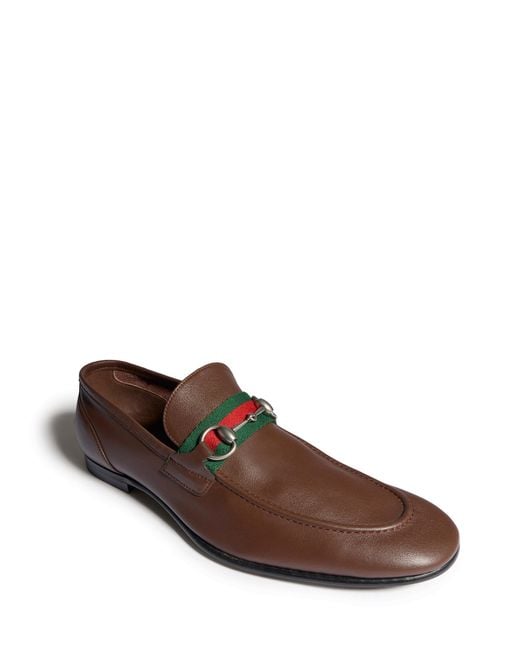 Gucci Brown Como Loafers for men