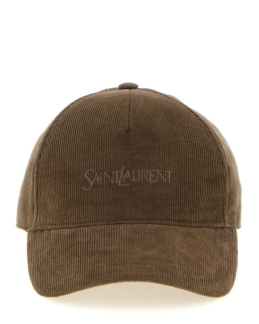 Saint Laurent Brown Cap