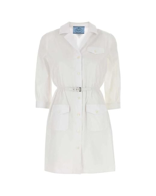 Prada White Abito