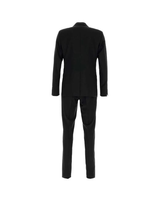 Prada Black Wool Blend Suit for men