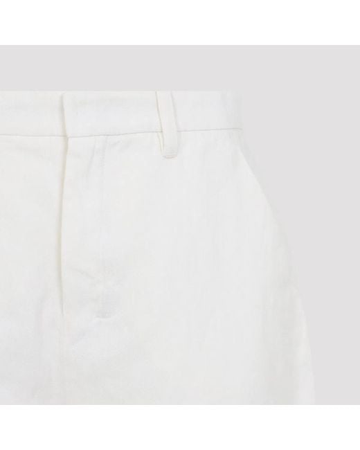 Max Mara White S Max Mara Smmsole Short Trouser