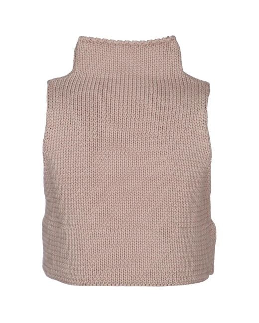 Alaïa Pink Alaia Batwing Jumper