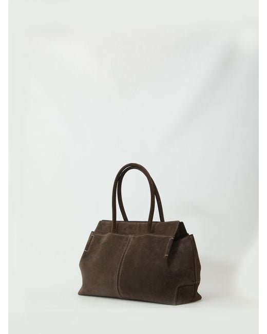 Tod's Brown Tods T Timeless Small Shoulder Bag