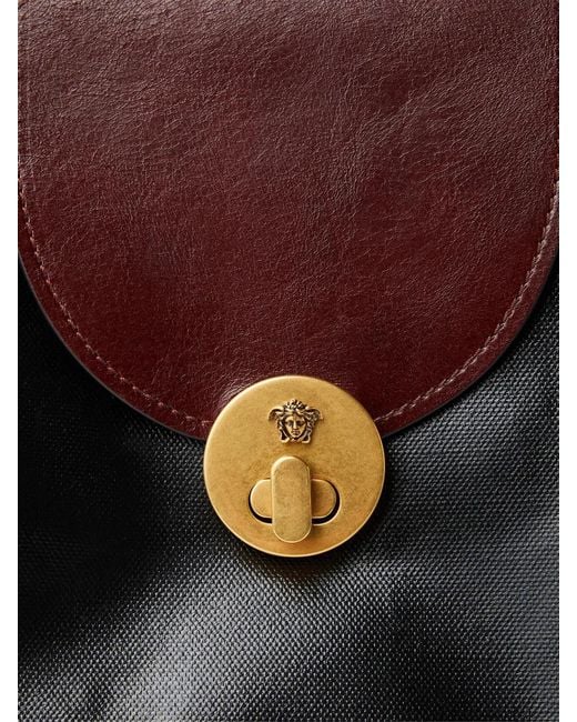 Versace Black Vivan Small Tote