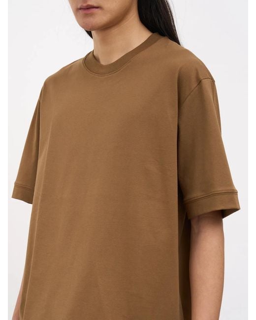 Paolo Pecora Brown Jersey T-Shirt for men