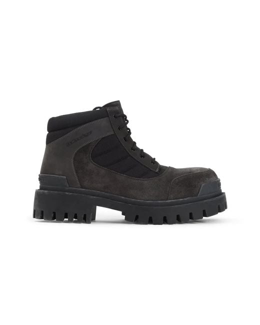 Balenciaga Black Low Combat Strike for men