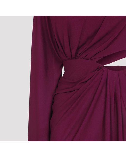 Giambattista Valli Purple Long Dress