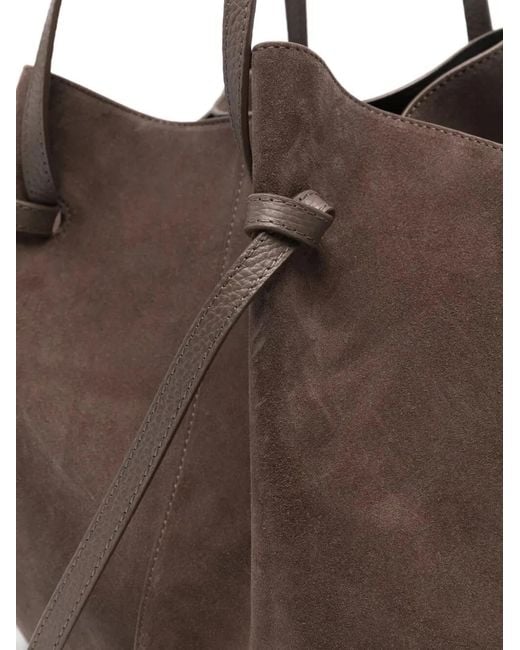Yuzefi Brown Large "Mochi" Tote Bag
