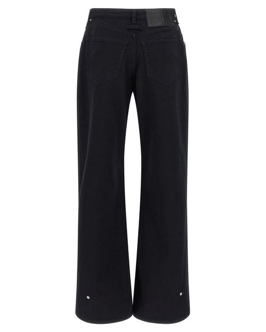 Jean Paul Gaultier Blue 'The Snap-Button Denim' Jeans
