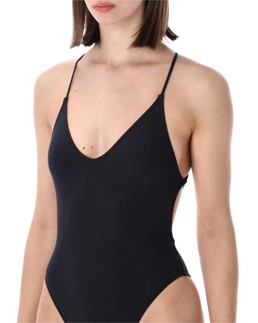 BELAMER Blue Elen Ribbed One Piece