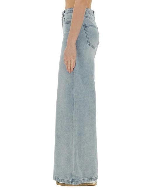 MICHAEL Michael Kors Blue Michael By Michael Kors Jeans Wide Leg
