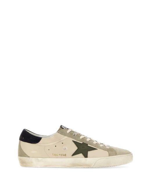 Golden Goose Deluxe Brand Multicolor Deluxe Brand Leather And Suede Super-Star Sneakers for men