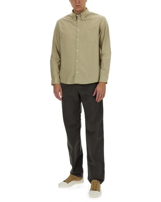 A.P.C. Black Pants "Chuck" for men