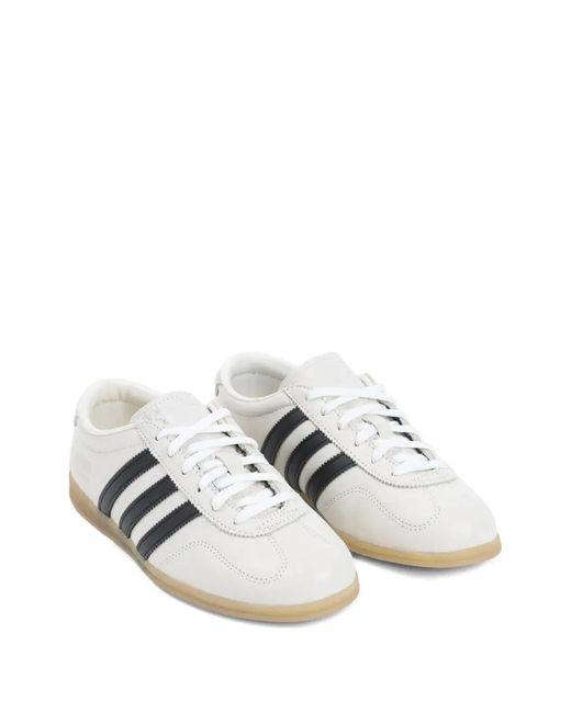 Adidas Originals White Gazelle Lo Pro Sneakers