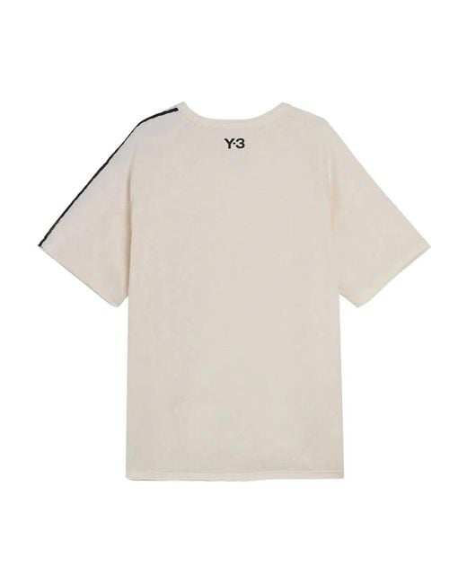 Y-3 Re 3S Ss Tee Cwhite for men