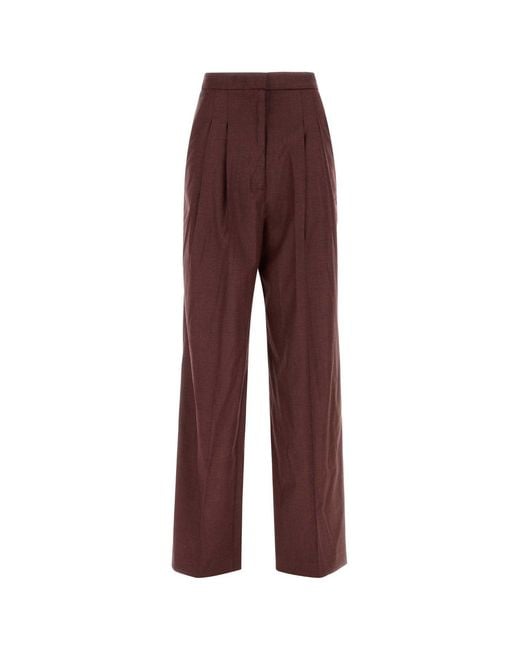 PT Torino Purple Pantalone Con Pinces