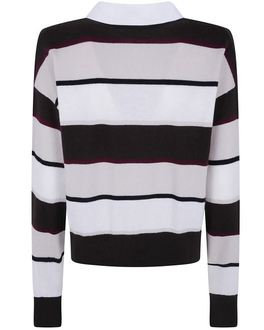 Mrz Brown Oversized Long Sleeves Polo Neck Sweater